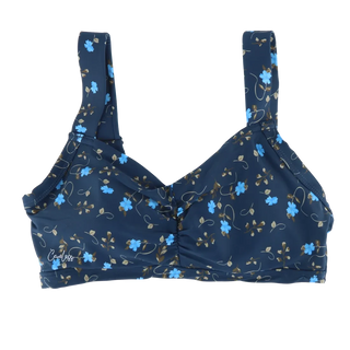 Careless Fiji bikinitopp - Mørkeblå - Floral