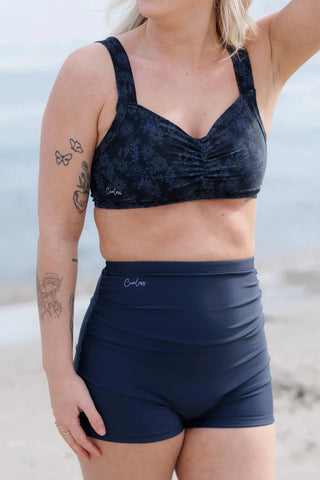 Careless Fiji bikinitopp - Mørkeblå - Petal Whisper