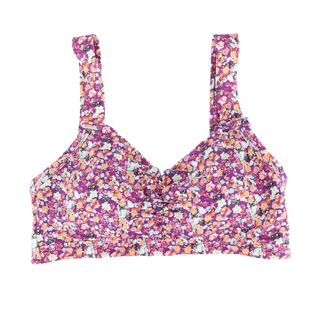 Careless Fiji bikinitopp - Mørkelilla - Blossom Symphony