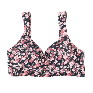 Careless Fiji bikinitopp - Svart - Flower Boom