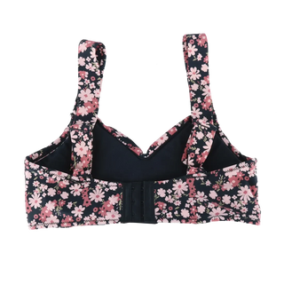 Careless Fiji bikinitopp - Svart - Flower Boom