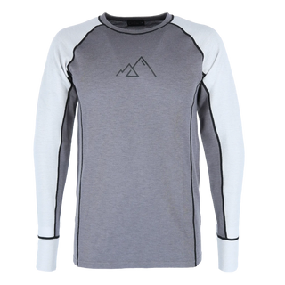 Careless Fjorda merinowool longsleeve man - Grå