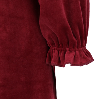 Careless Fluffy Morgenkåpe - Burgunder