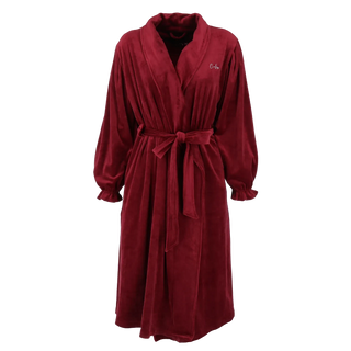 Careless Fluffy Morgenkåpe - Burgunder
