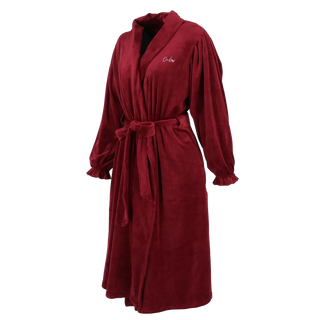 Careless Fluffy Morgenkåpe - Burgunder