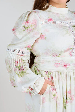 Careless Guro maxikjole - Cream