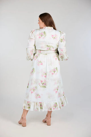 Careless Guro maxikjole - Cream