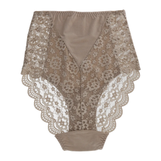 Careless High Waist Ada Flower High Waist - Silver Mink
