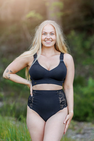 Careless High Waist Ada High Waist - Black Onyx