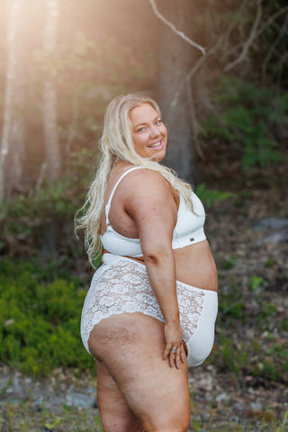 Careless High Waist Ada High Waist - Bright White