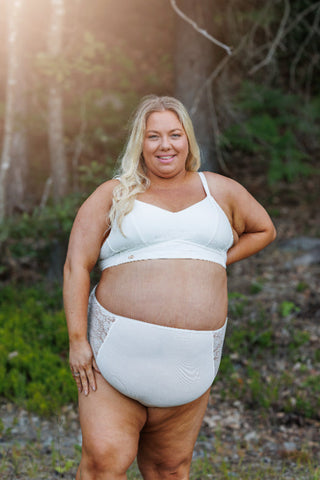 Careless High Waist Ada High Waist - Bright White