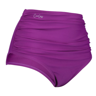 Careless High waist bikinitruse - Mørkelilla