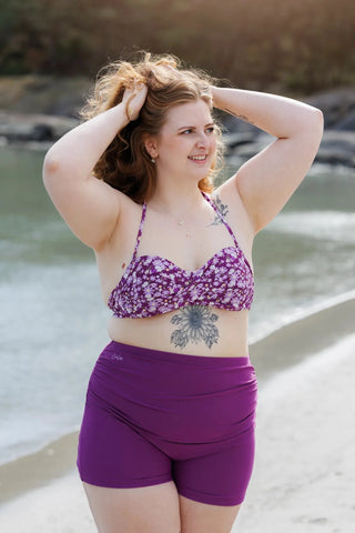 Careless Hipster bikinitruse - Mørkelilla