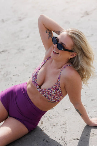 Careless Hipster bikinitruse - Mørkelilla