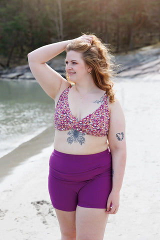 Careless Hipster bikinitruse - Mørkelilla