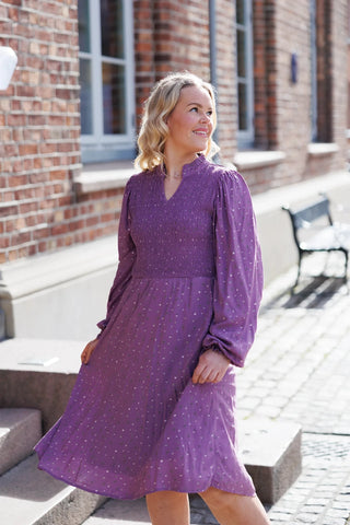 Careless Kjole Ada kjole - Lilla