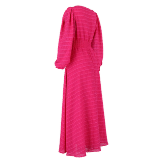 Careless Kjole Belle Dots Maxikjole - Pink Peacock