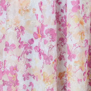 Careless Kjole Belle Embroidery - Rosa