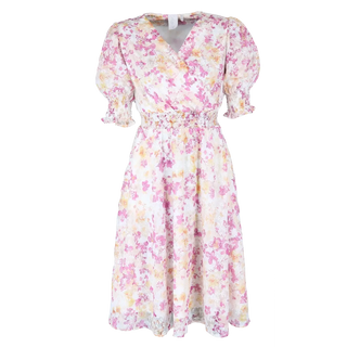 Careless Kjole Belle Embroidery - Rosa