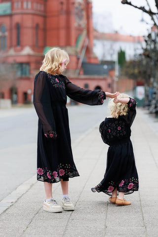 Careless Kjole Belle Festkjole barn - Svart