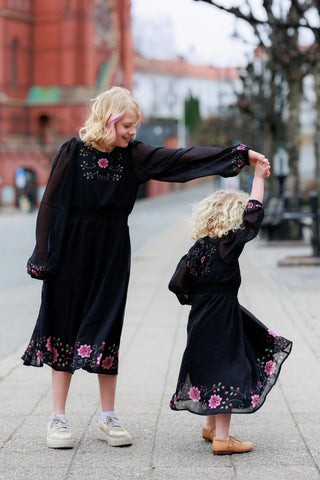 Careless Kjole Belle Festkjole barn - Svart