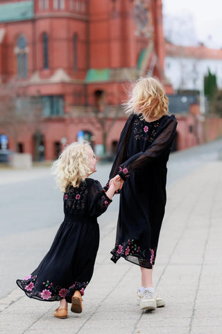 Careless Kjole Belle Festkjole barn - Svart