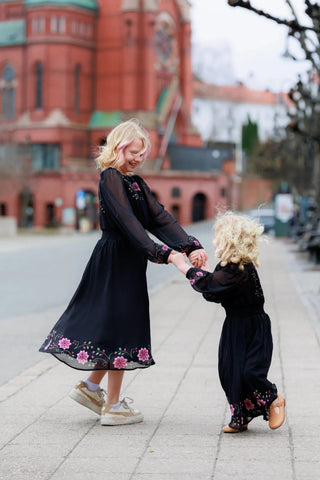 Careless Kjole Belle Festkjole barn - Svart