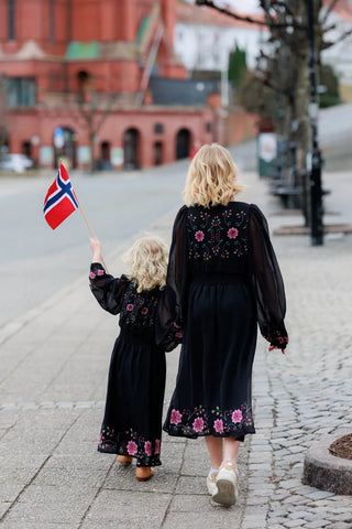 Careless Kjole Belle Festkjole barn - Svart