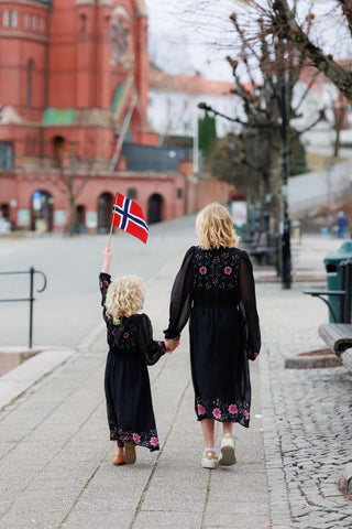 Careless Kjole Belle Festkjole barn - Svart