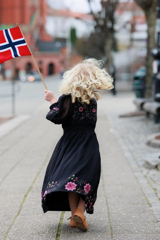 Careless Kjole Belle Festkjole barn - Svart