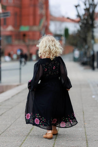 Careless Kjole Belle Festkjole barn - Svart