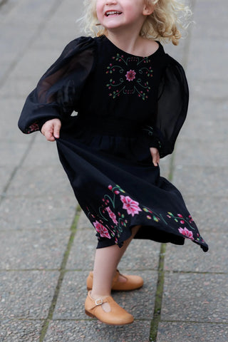 Careless Kjole Belle Festkjole barn - Svart