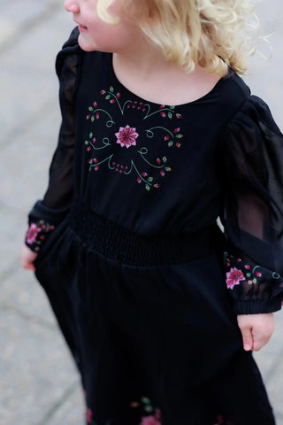 Careless Kjole Belle Festkjole barn - Svart