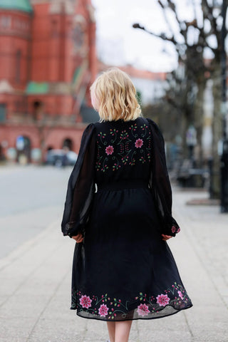 Careless Kjole Belle Festkjole barn - Svart