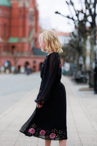 Careless Kjole Belle Festkjole barn - Svart