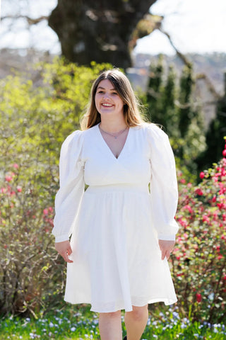 Careless Kjole Belle Kjole - Bright White