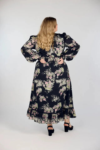 Careless Kjole Guro maxikjole - Svart