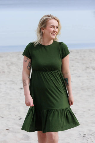 Careless Kjole Lilje kjole - Grønn