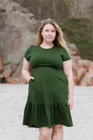 Careless Kjole Lilje kjole - Grønn