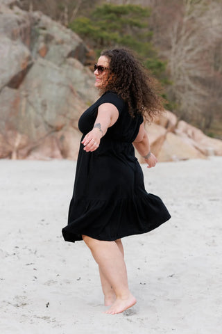 Careless Kjole Lilje kjole - Svart