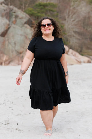 Careless Kjole Lilje kjole - Svart