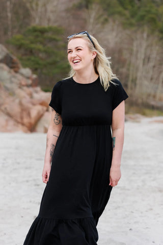Careless Kjole Lilje maxikjole - Svart