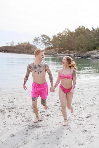 Careless Kypros bikinitopp -   Mørkerosa - Blossomir