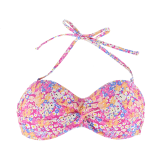 Careless Kypros bikinitopp - Mørkerosa - Wildbloom