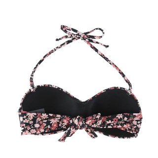 Careless Kypros bikinitopp -  Svart- Flower Boom