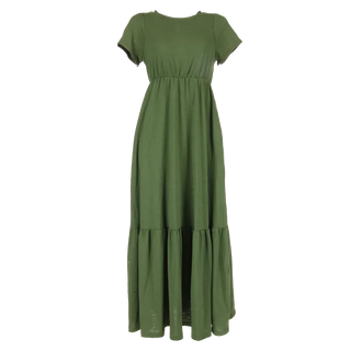 Careless Lilje Maxi kjole - Green
