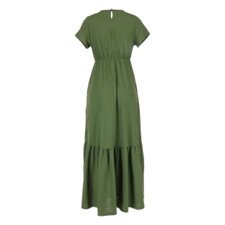 Careless Lilje Maxi kjole - Green