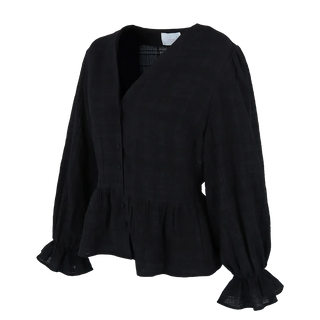 Careless Mari Bluse - Svart