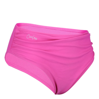 Careless Mid waist bikinitruse - Mørkerosa