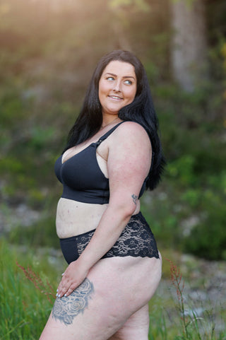 Careless Mid Waist Mid Waist - Black Onyx